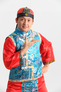 中国古装男子