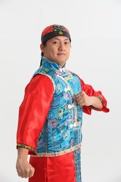 中国古装男子