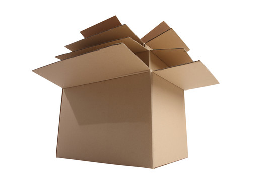为了更好的保护，很少有不同尺寸的纸板箱堆放在一起