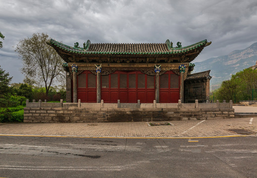 中国山西太原窦大夫祠戏台