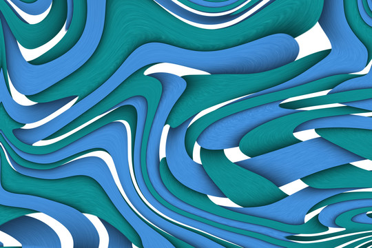 蓝色线条抽象地毯纹理