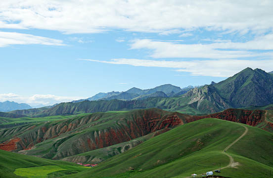 青藏高原风光