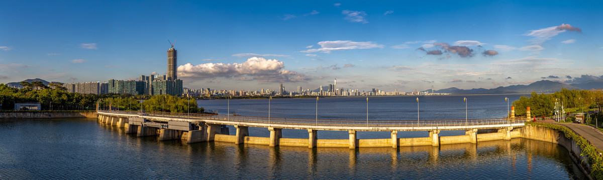 深圳湾全景