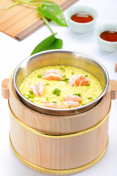 鲜虾焗豆花