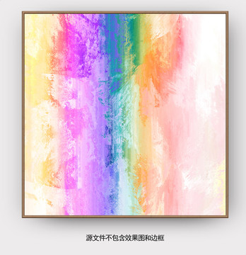 抽象油画