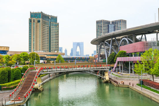 苏州城市建筑风光