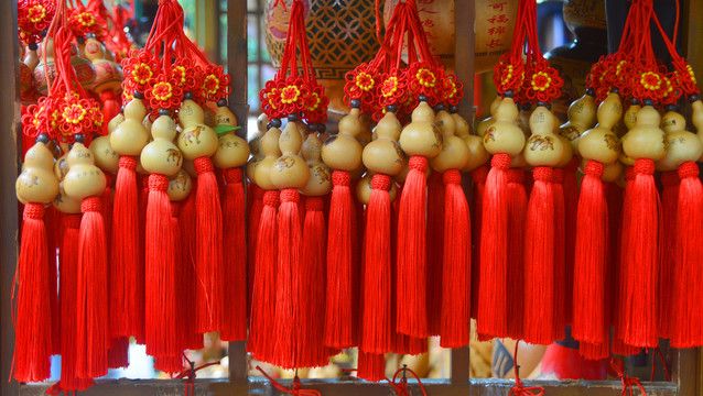 中国传统工艺品生肖烙画葫芦