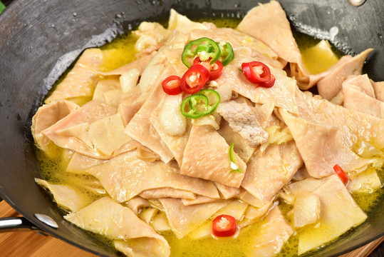 干锅豆腐皮