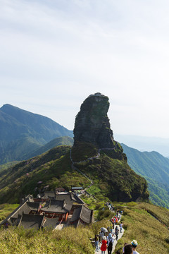 梵净山红云金顶风光