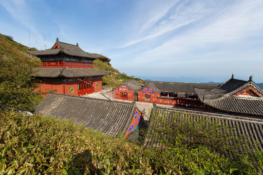 梵净山承恩寺法堂