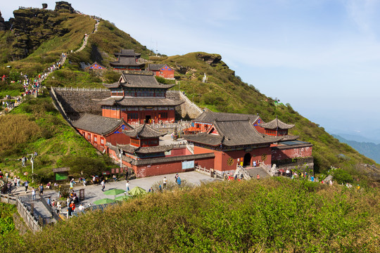 梵净山承恩寺全貌