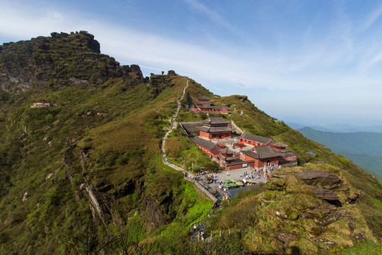 梵净山承恩寺全貌