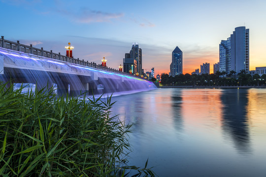 南宁南湖夜景