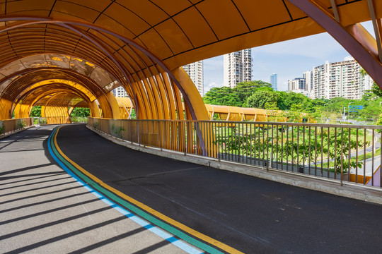 顺德顺峰半马健身步道