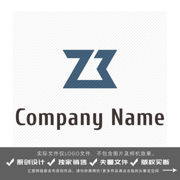 ZB字母logo