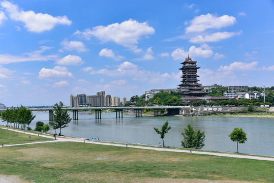 绵阳城市风景