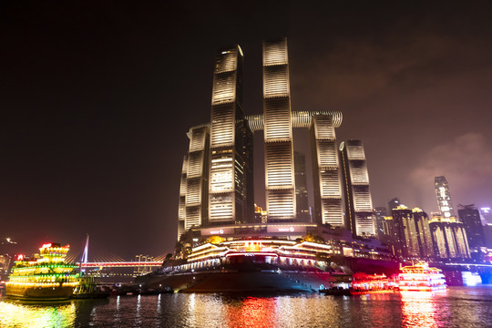 重庆朝天门夜景1