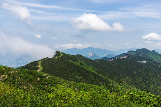 湖北英山大别山风景区