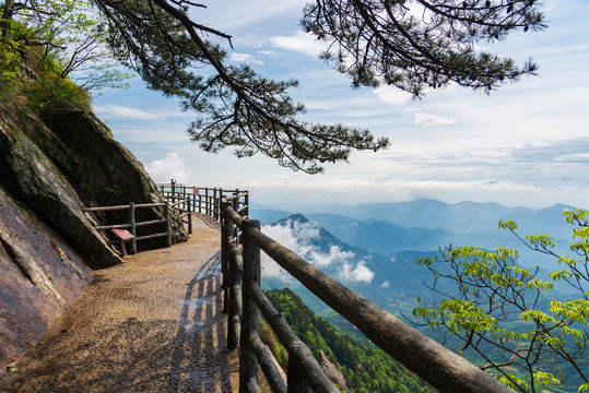 湖北英山大别山风景区