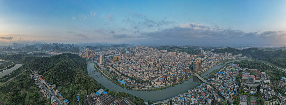 荔浦市全景