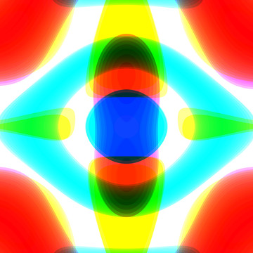 抽象欧式彩色几何