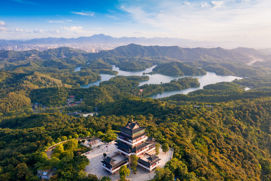 惠州高榜山与红花湖风景区