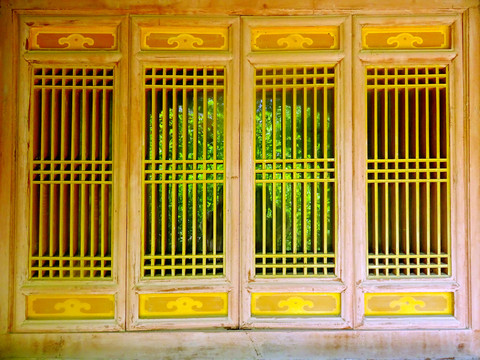 寺庙窗户