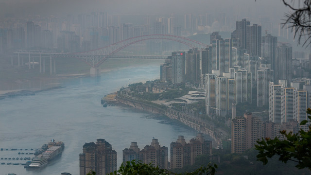 重庆渝中半岛