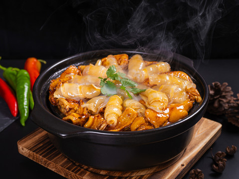 花胶鸡煲