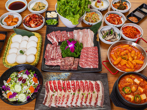 韩国烤肉套餐