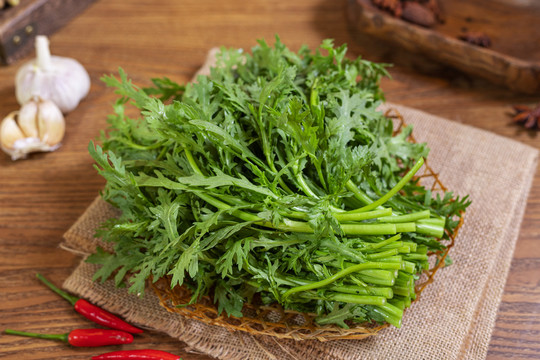 生茼蒿菜