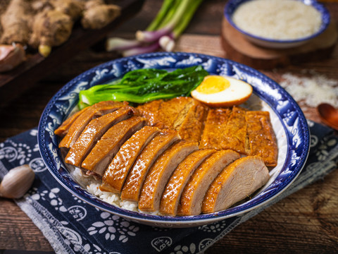 烧鹅饭