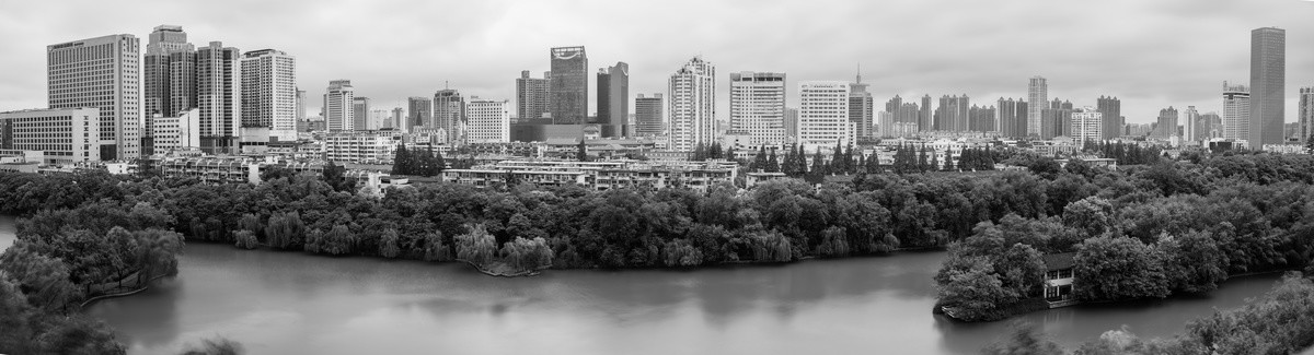 都市风光全景