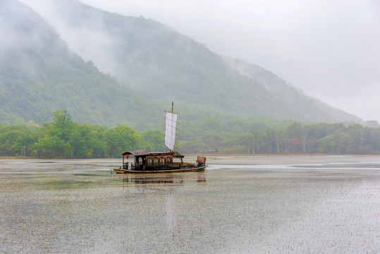 湖北神农架大九湖国家湿地公园