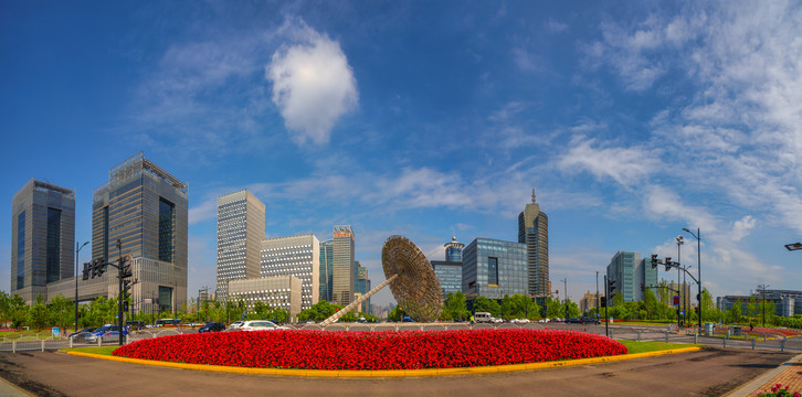 上海世纪广场高清宽幅大图