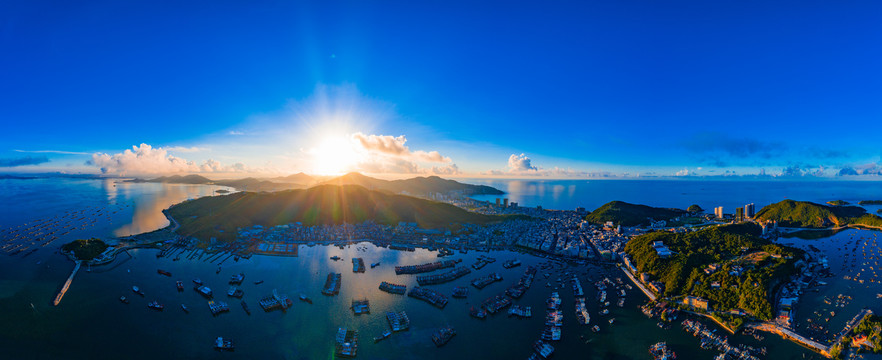 广东阳江海陵岛全景