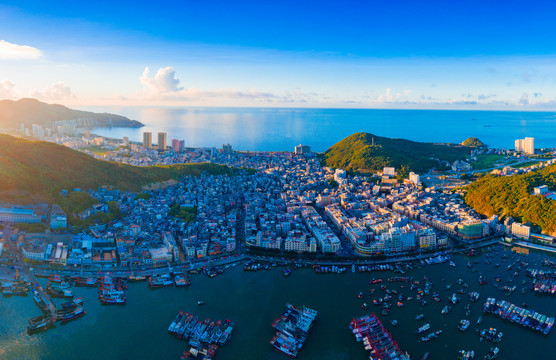 广东阳江海陵岛全景