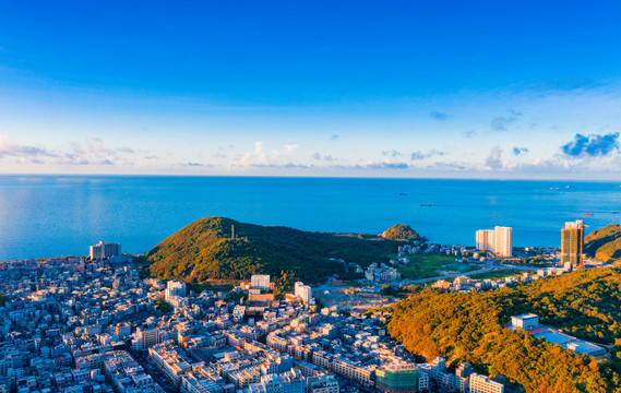 广东阳江海陵岛全景