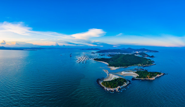 广东阳江海陵岛与马尾岛风光