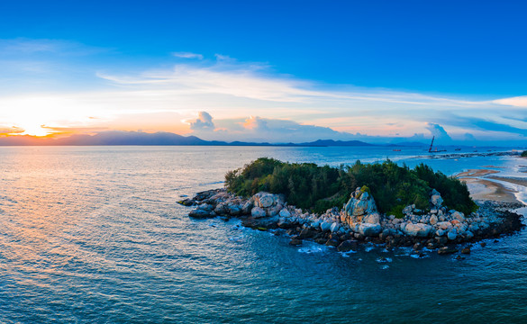 广东阳江海陵岛与马尾岛风光