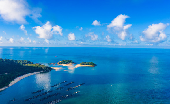 广东阳江海陵岛与马尾岛风光