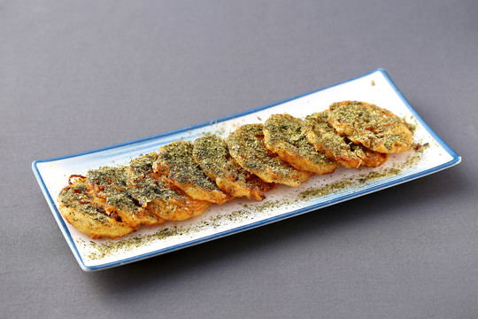 鲜虾海苔饼