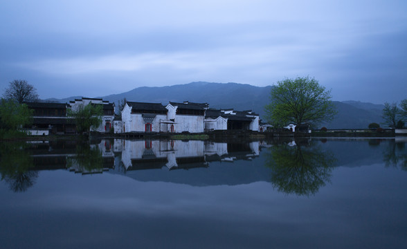 水墨安徽呈坎村