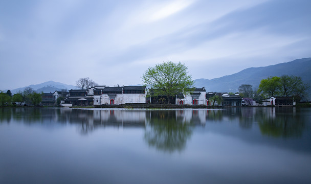 水墨安徽呈坎村