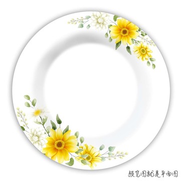 菊花餐盘