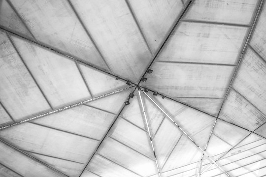 鸟巢体育场钢结构屋顶