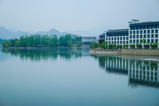 雁栖湖景