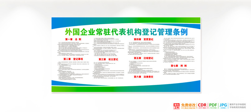 外国企业常驻代表机构登记管理