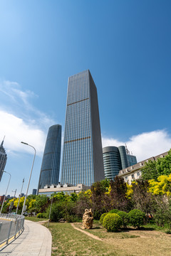 天津金融中心摩天大楼