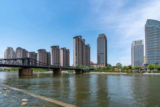 天津都市风光街景